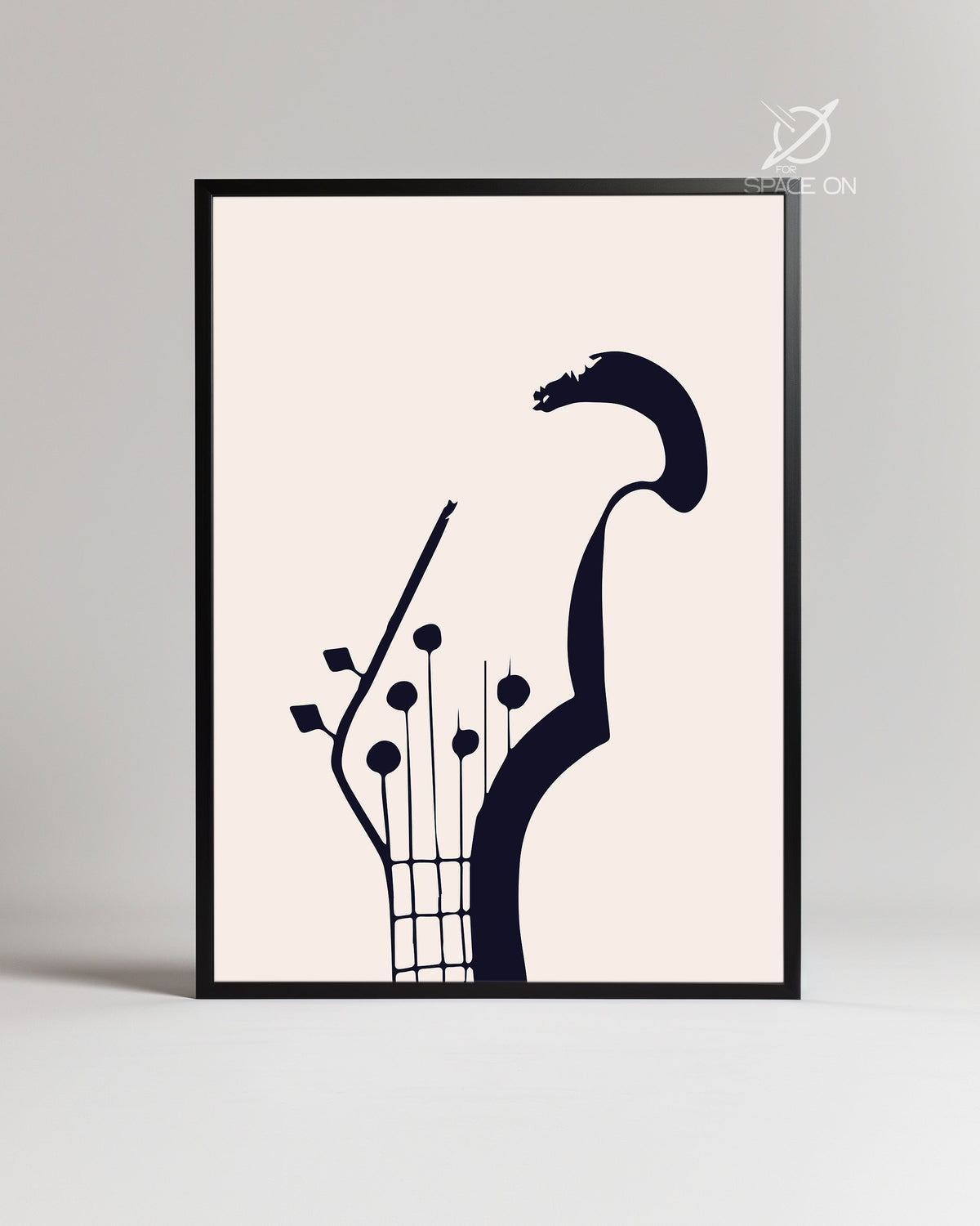 Guitar Neck Poster Tablosu