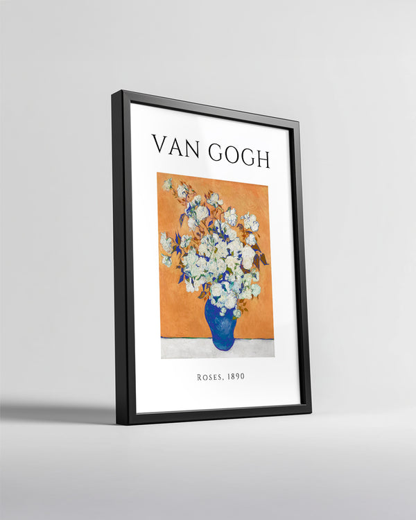 Güller - Vincent van Gogh - 1890 Poster Tablosu