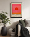Güneş Aydınlatması - Soyut Renkli Manzara Çalışması Poster Tablosu