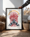 Güve - Büyük Kanat Deseni Poster Tablosu