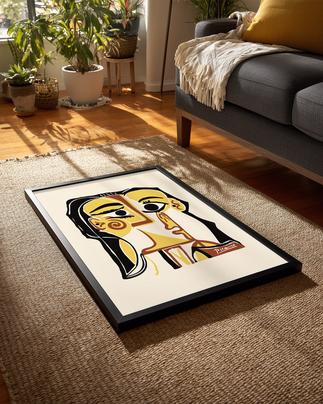 Güzel Sanatçının Portresi - Pablo Picasso Poster Tablosu