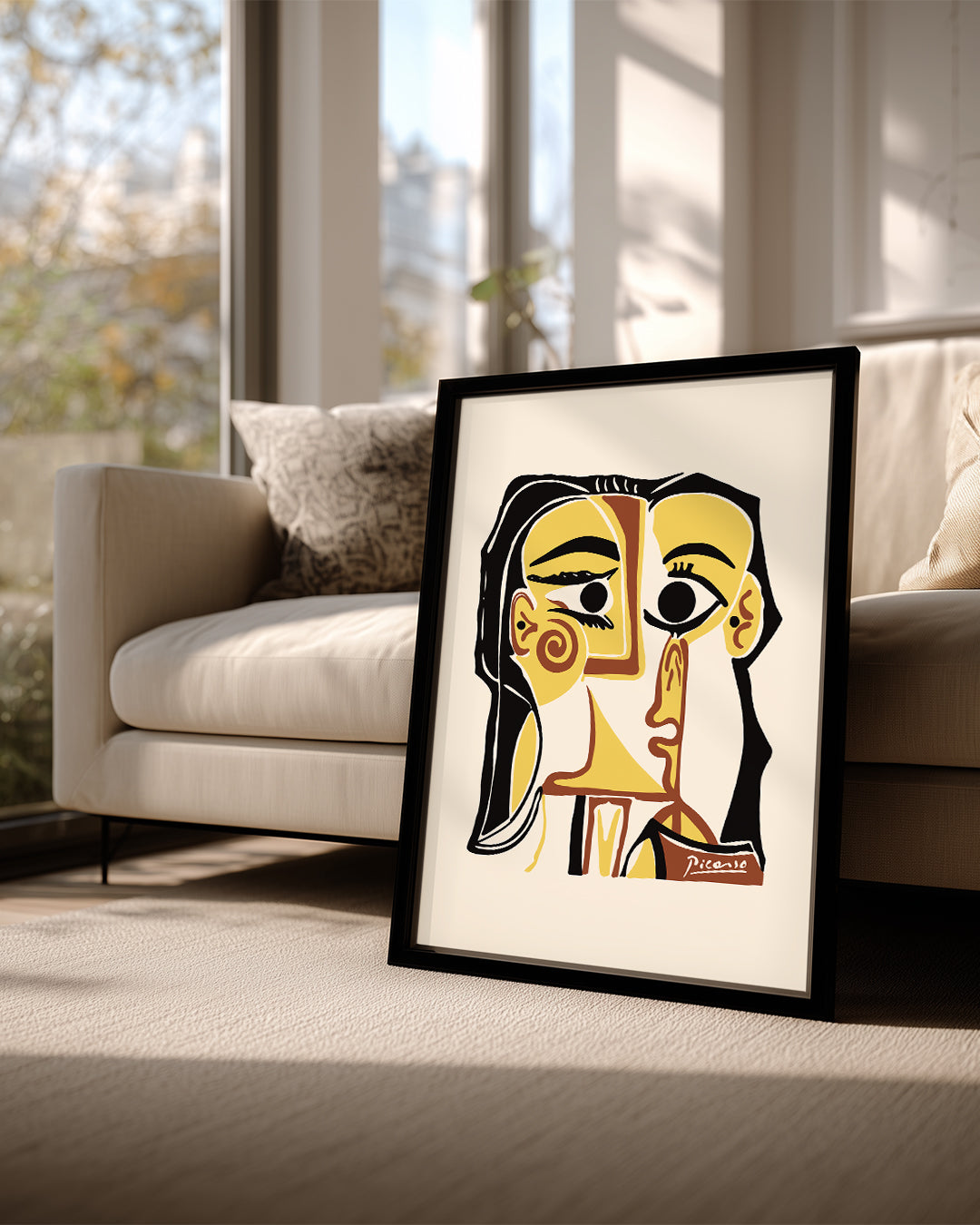 Güzel Sanatçının Portresi - Pablo Picasso Poster Tablosu