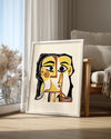 Güzel Sanatçının Portresi - Pablo Picasso Poster Tablosu