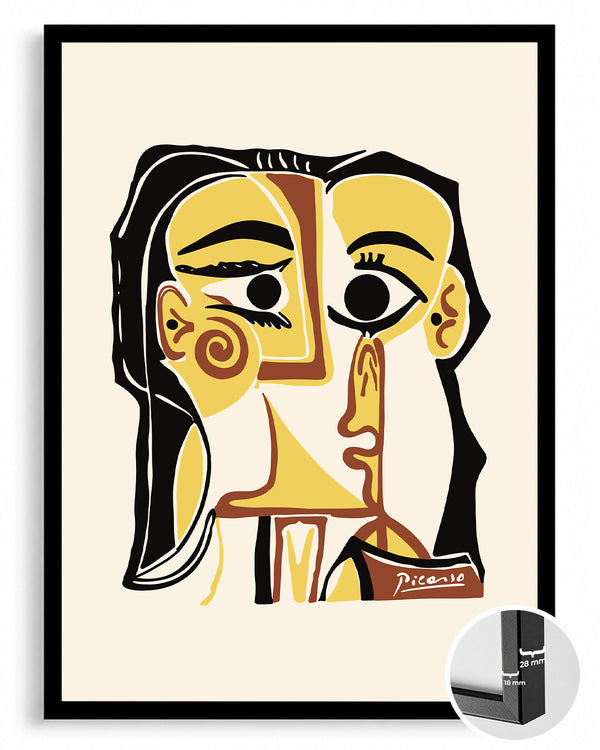 Güzel Sanatçının Portresi - Pablo Picasso Poster Tablosu