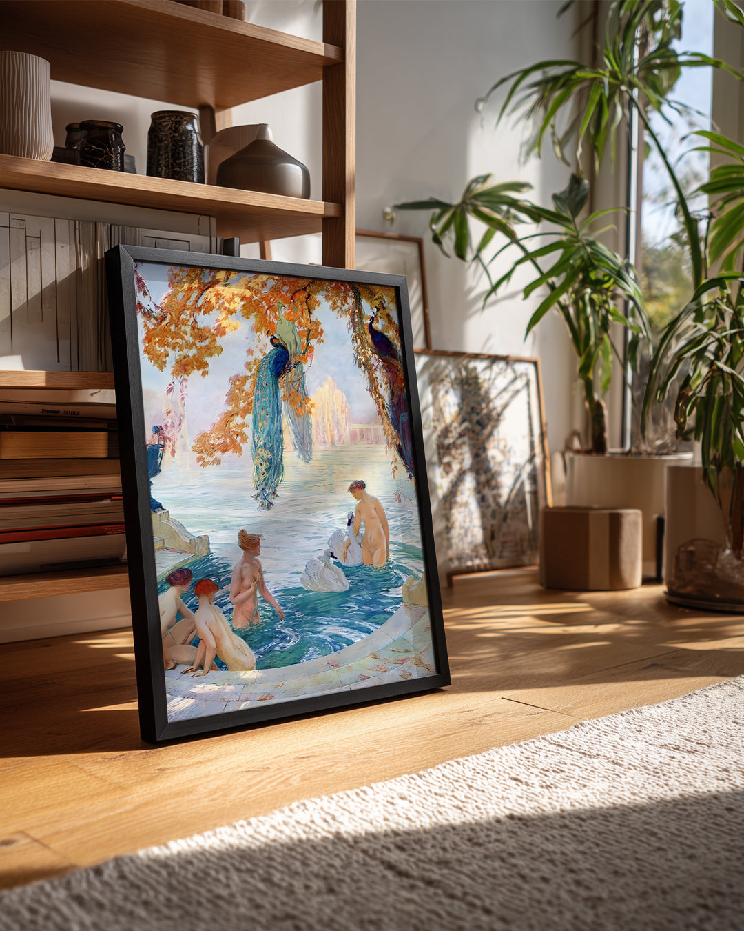 Güzellik Ve Doğa - Suyun İçinde Nazik Kadınlar Poster Tablosu