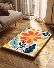 Halo Orange Poster Tablosu