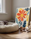 Halo Orange Poster Tablosu