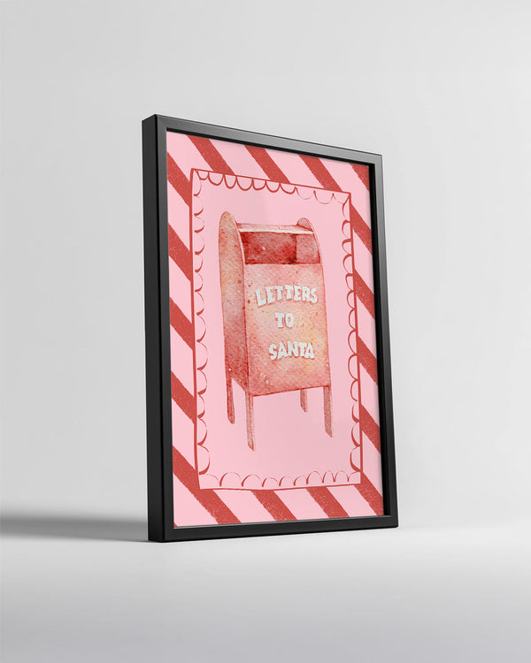 Happy Holidays Lettering Poster Tablosu