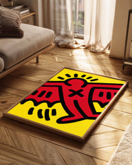 Haring Angel Poster Tablosu