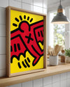 Haring Angel Poster Tablosu