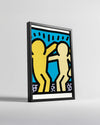 Haring Dance Poster Tablosu