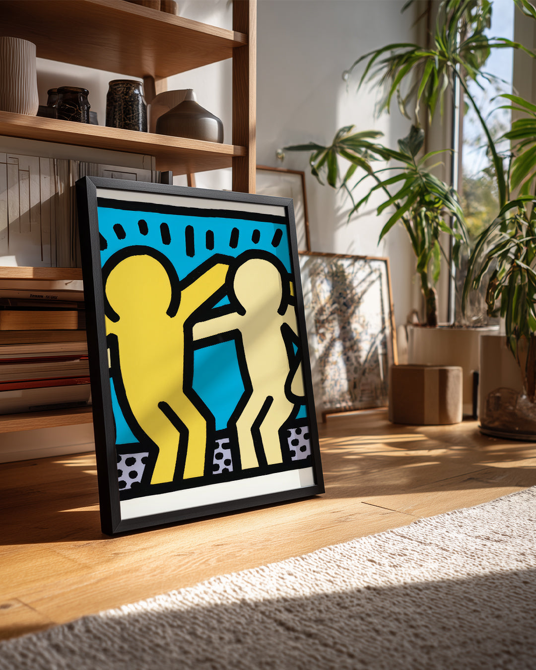 Haring Dance Poster Tablosu