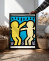 Haring Dance Poster Tablosu