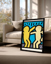 Haring Dance Poster Tablosu