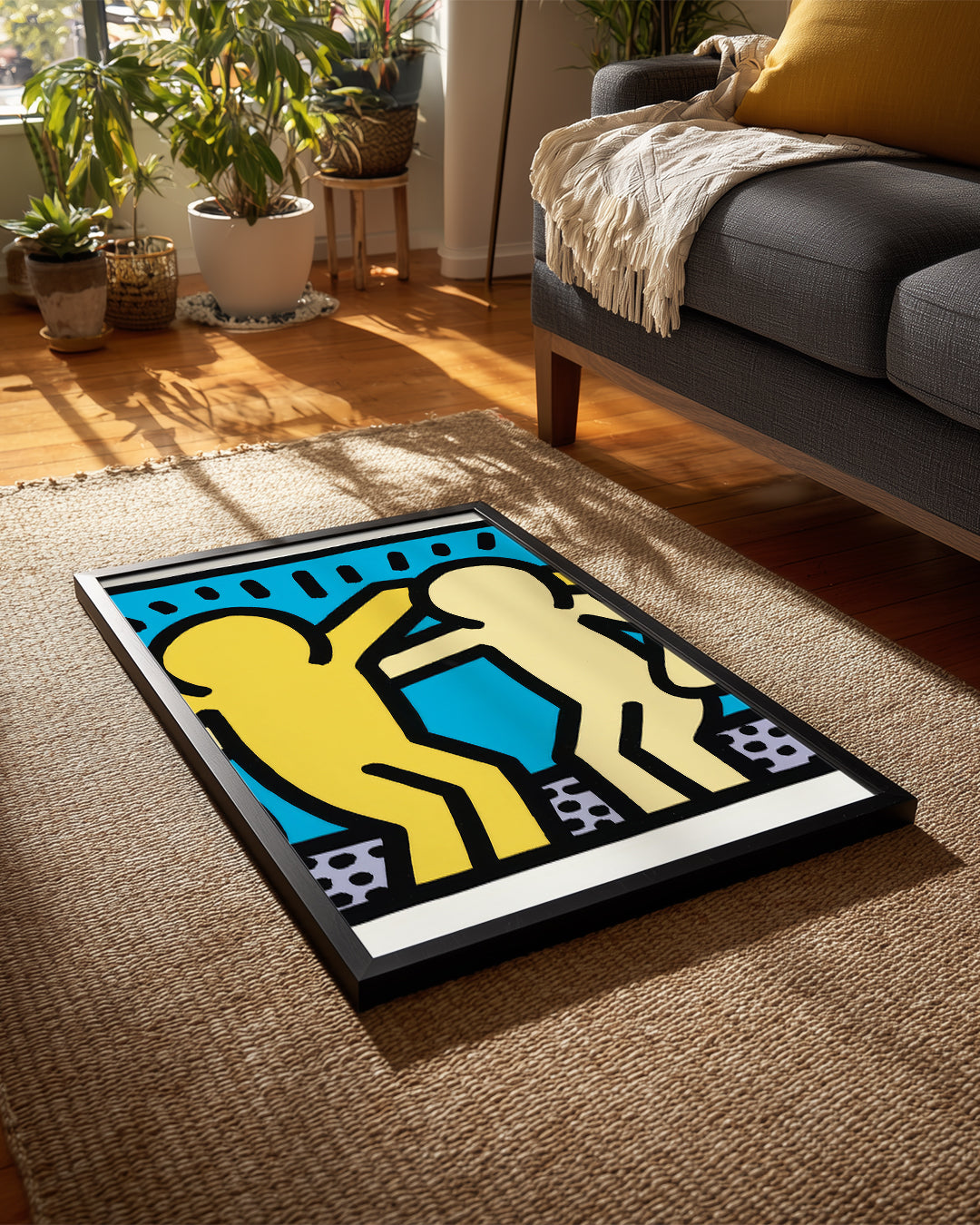 Haring Dance Poster Tablosu