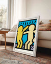 Haring Dance Poster Tablosu