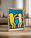 Haring Dance Poster Tablosu