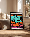 Haring Fly Poster Tablosu