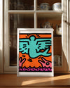 Haring Fly Poster Tablosu