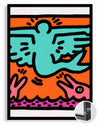 Haring Fly Poster Tablosu
