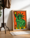 Haring Liberty Poster Tablosu