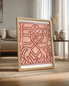 Haring Maze Poster Tablosu