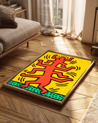 Haring Totem Poster Tablosu