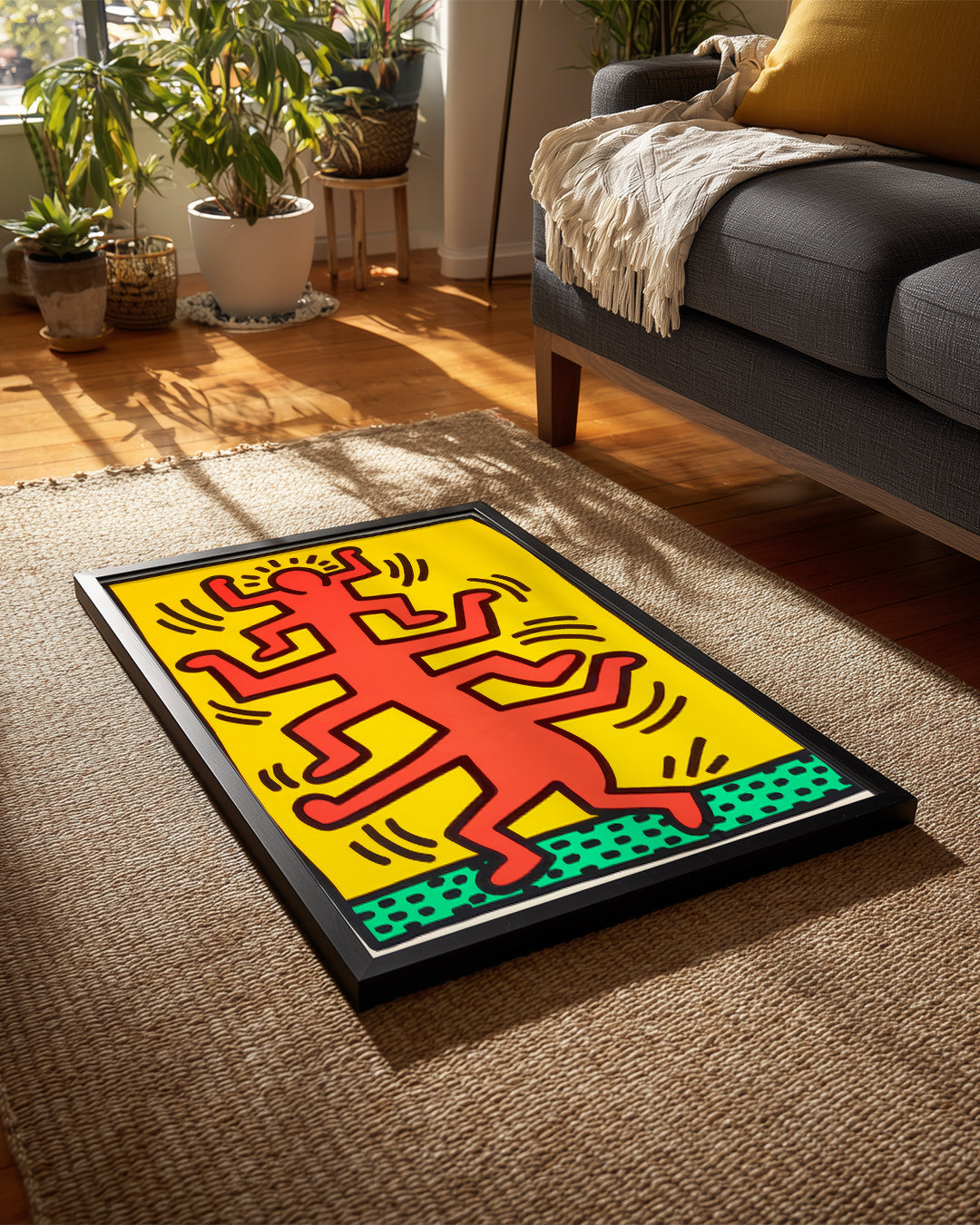 Haring Totem Poster Tablosu
