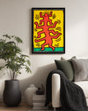 Haring Totem Poster Tablosu