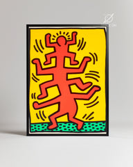 Haring Totem Poster Tablosu