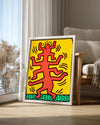 Haring Totem Poster Tablosu