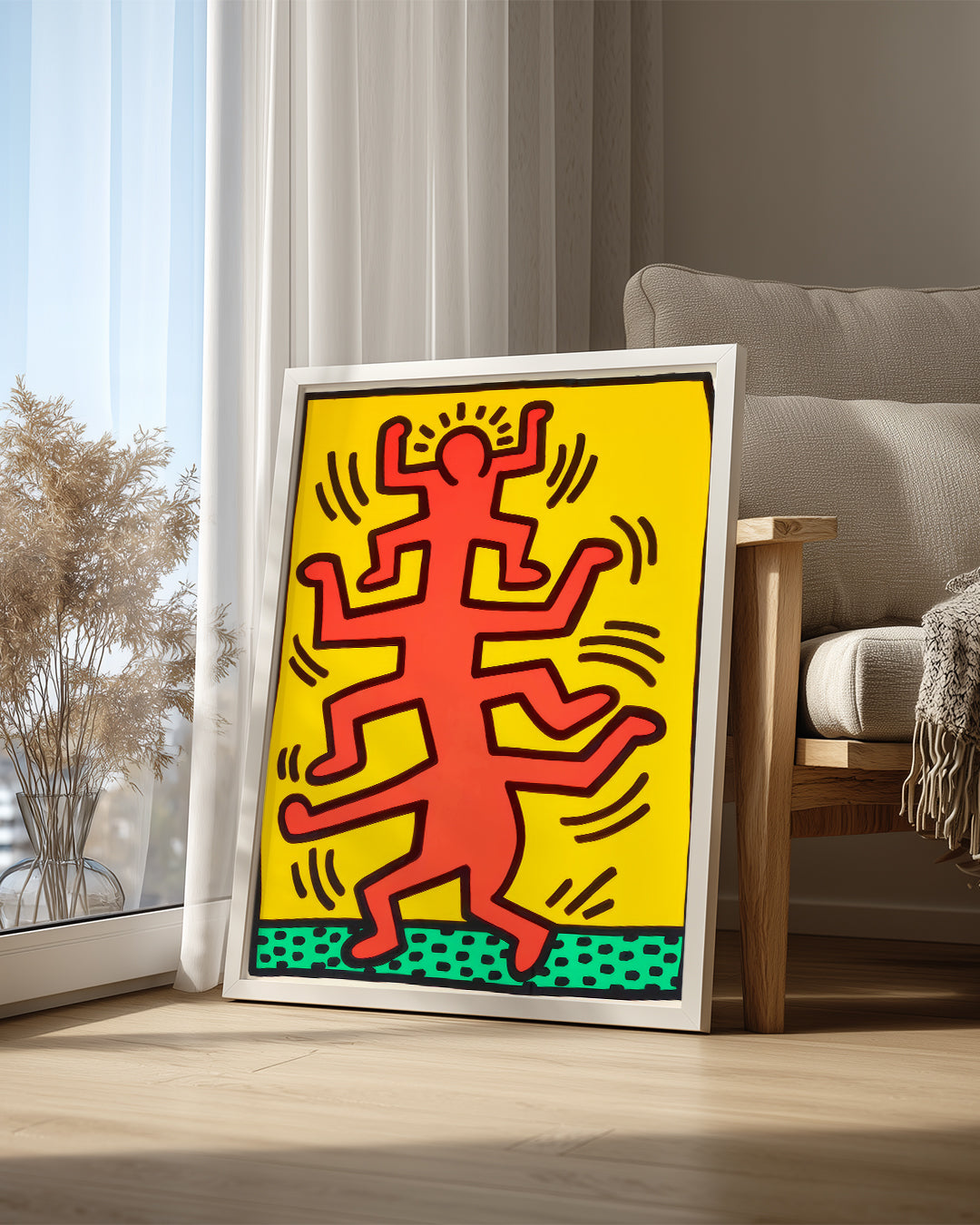 Haring Totem Poster Tablosu