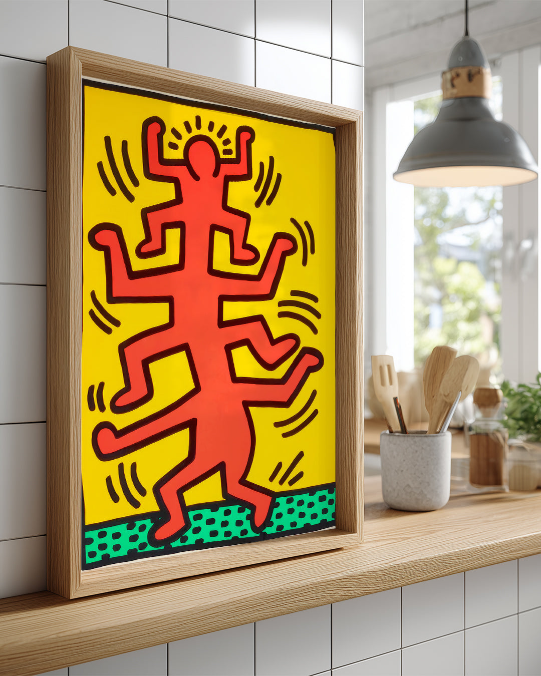 Haring Totem Poster Tablosu