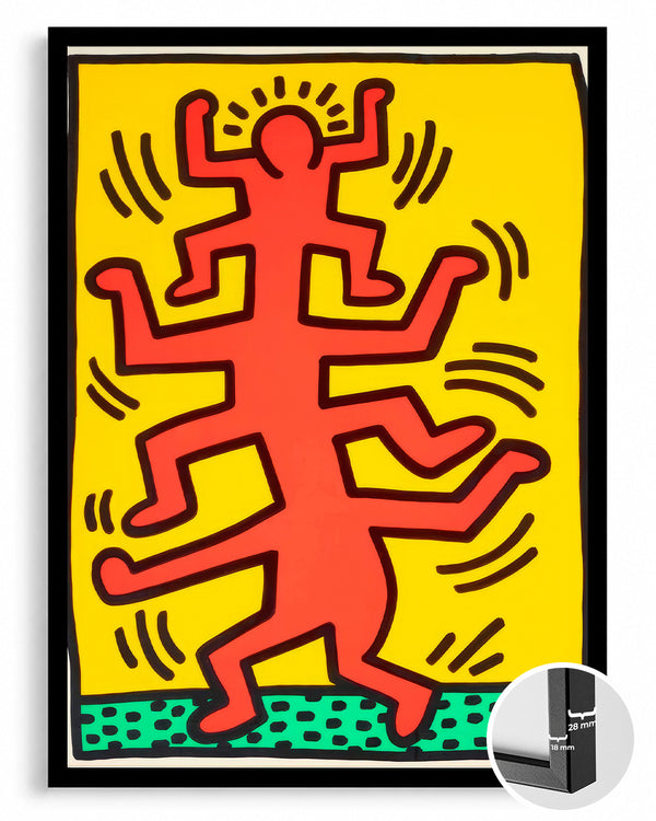 Haring Totem Poster Tablosu