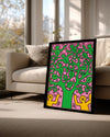 Haring Tree Poster Tablosu