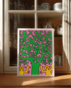 Haring Tree Poster Tablosu
