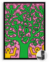 Haring Tree Poster Tablosu