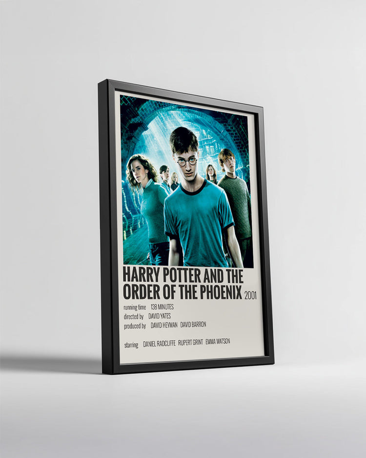 Harry Potter And The Order Of The Phoenix Poster Tablosu