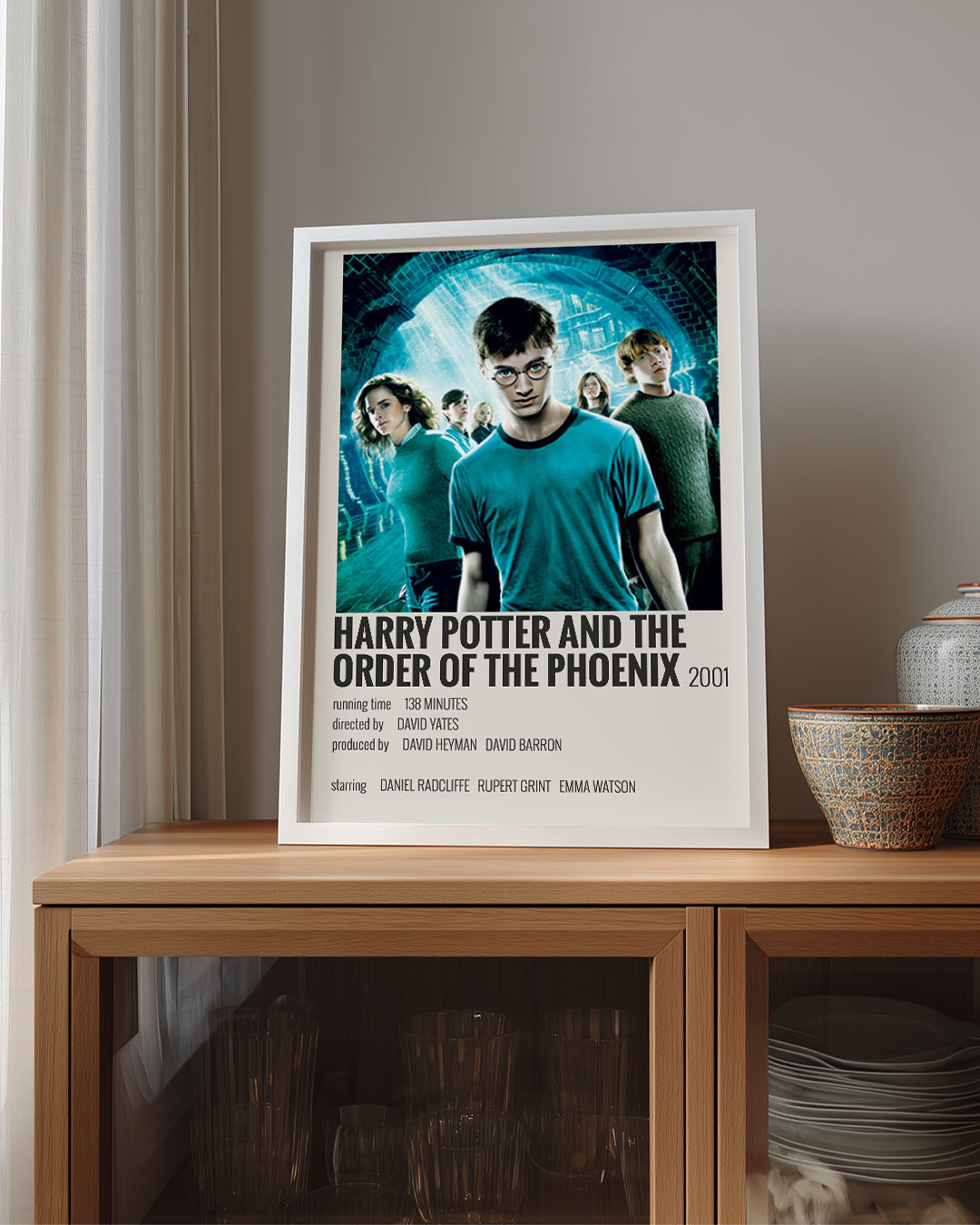 Harry Potter And The Order Of The Phoenix Poster Tablosu