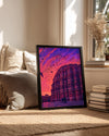 Hawa Mahal Manzarası - Büyüleyici Günbatımı Gökyüzü Poster Tablosu