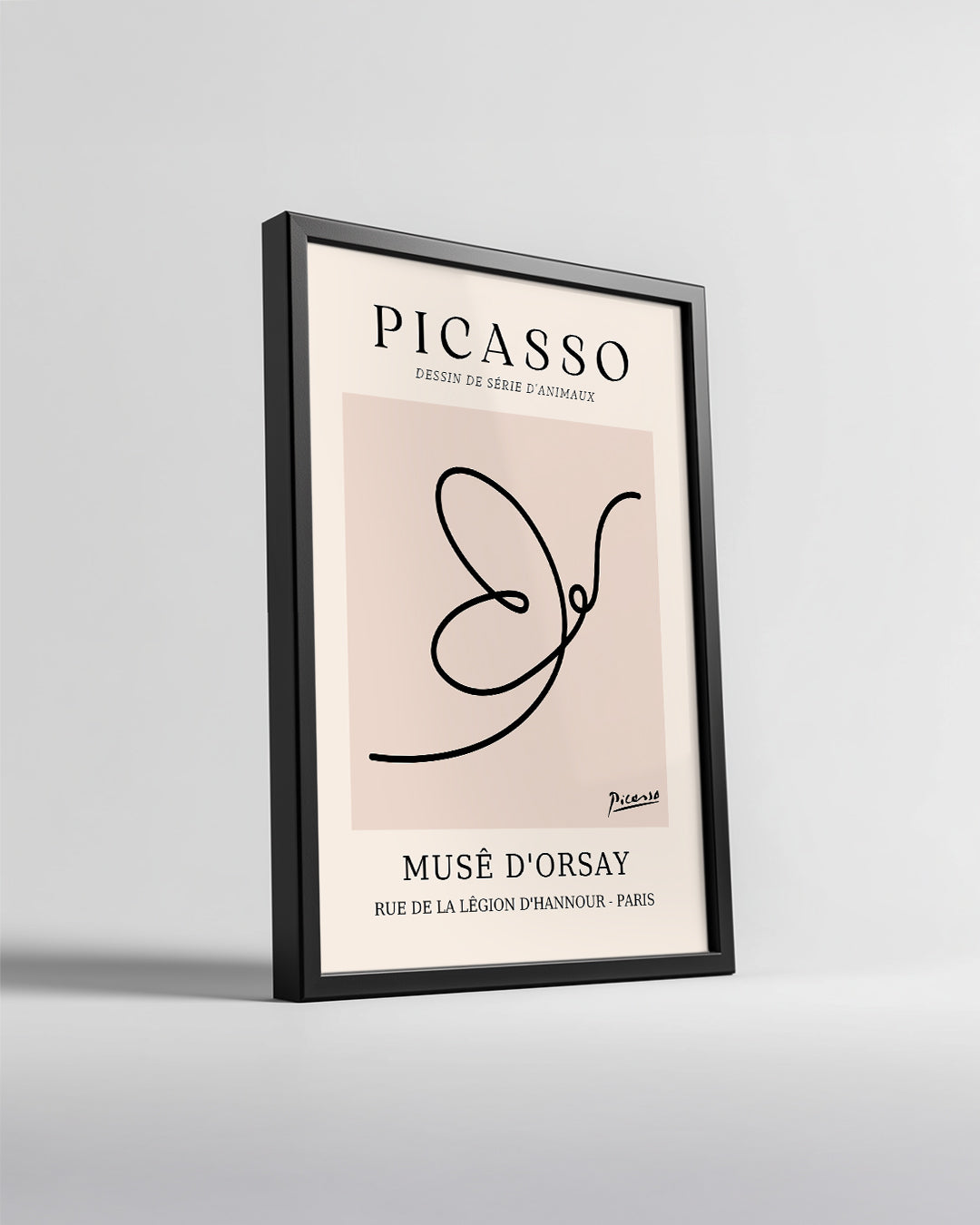 Hayvanlar İçin Tasarım - Pablo Picasso Poster Tablosu