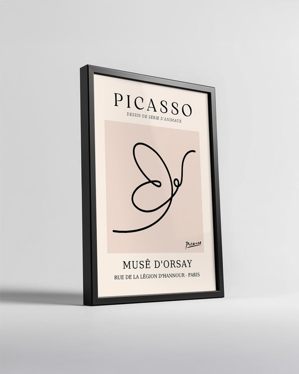 Hayvanlar İçin Tasarım - Pablo Picasso Poster Tablosu