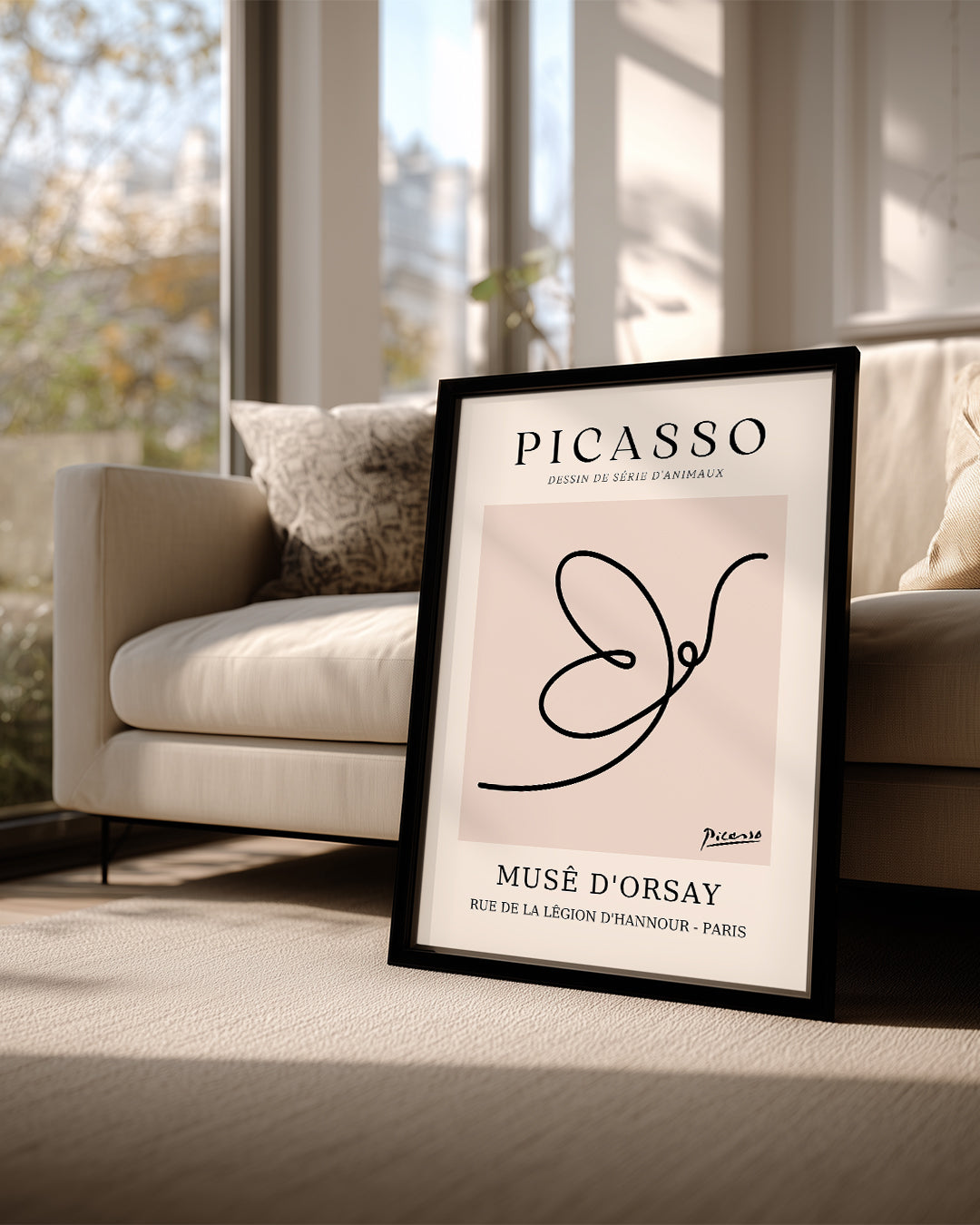 Hayvanlar İçin Tasarım - Pablo Picasso Poster Tablosu