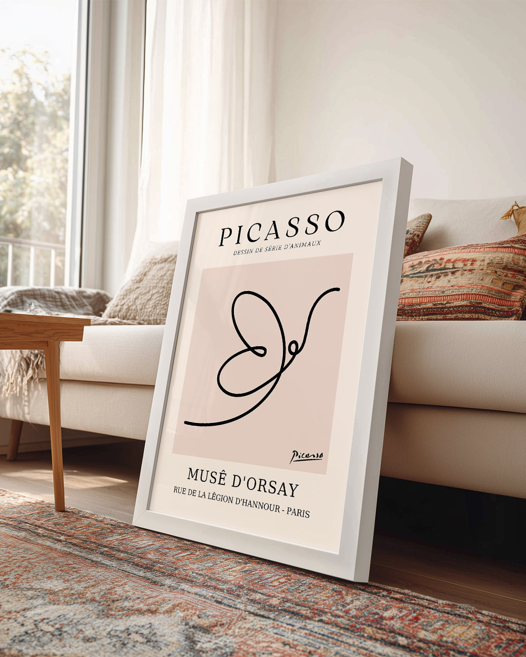 Hayvanlar İçin Tasarım - Pablo Picasso Poster Tablosu