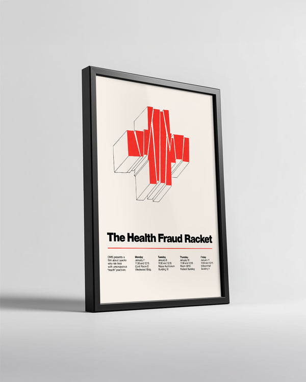 Health Racket Poster Tablosu
