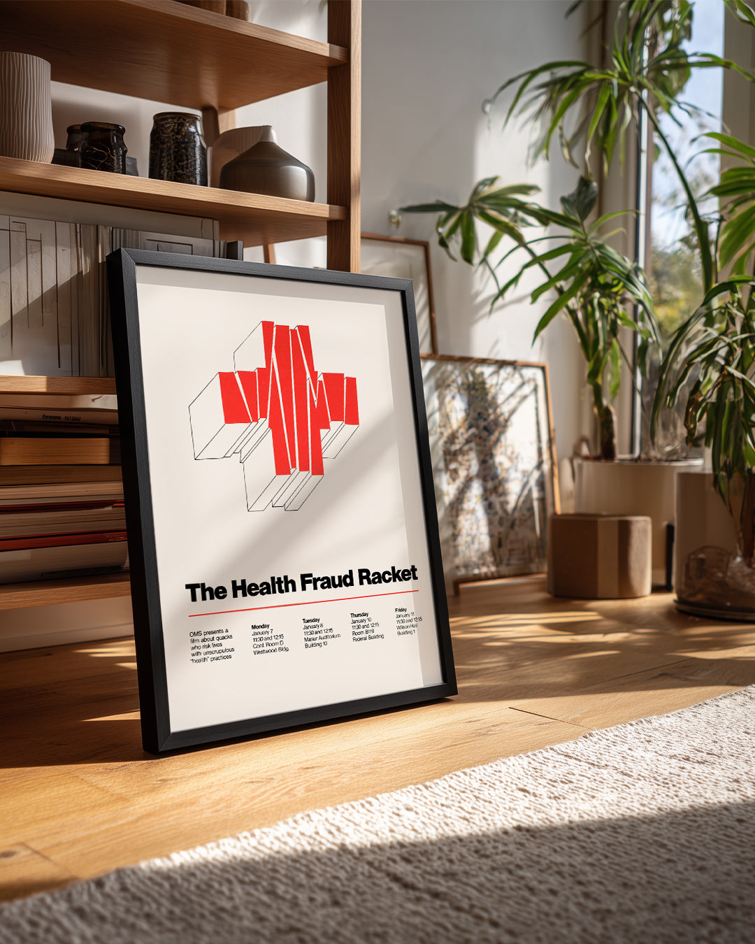 Health Racket Poster Tablosu