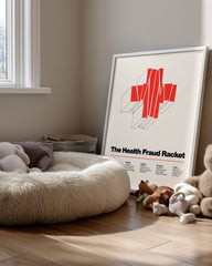 Health Racket Poster Tablosu