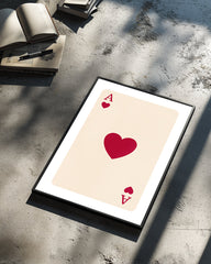 Heart Ace Poster Tablosu
