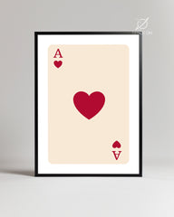 Heart Ace Poster Tablosu