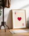 Heart Ace Poster Tablosu